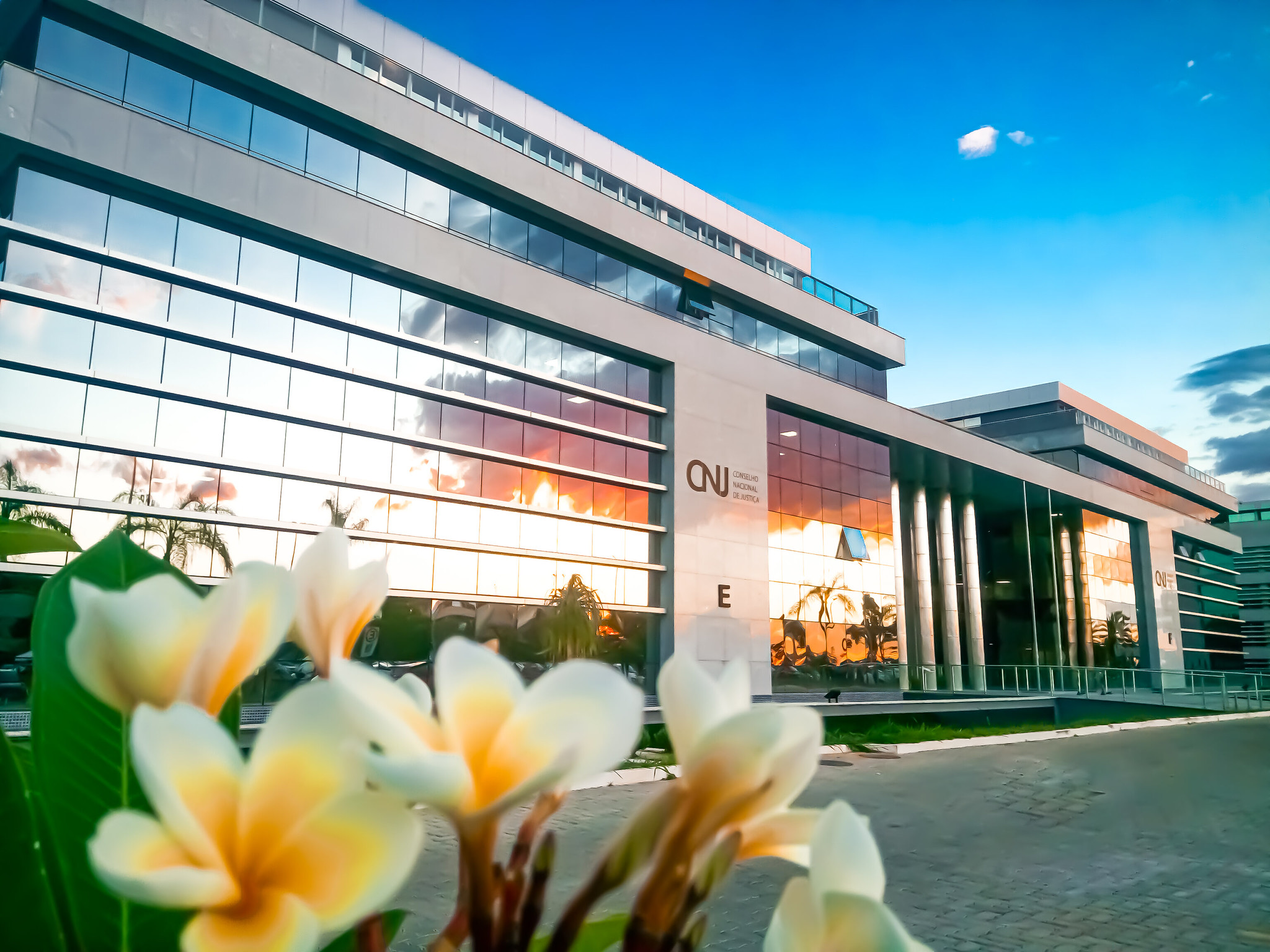 Sede do CNJ durante o dia